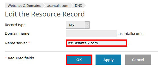 تغییر DNS در پلسک