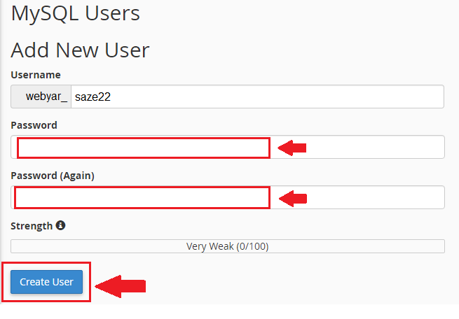 نصب وردپرس روی Cpanel