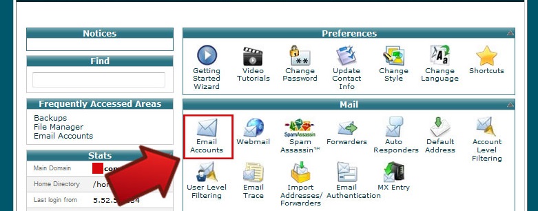 آموزش ساخت ایمیل در cpanel 