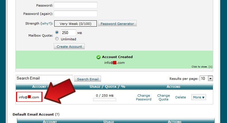 آموزش ساخت ایمیل در cpanel 