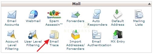 Email Trace در سی پنل
