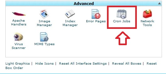 کرون جاب آموزش ایجاد کرون جاب در کنترل پنل Cpanel